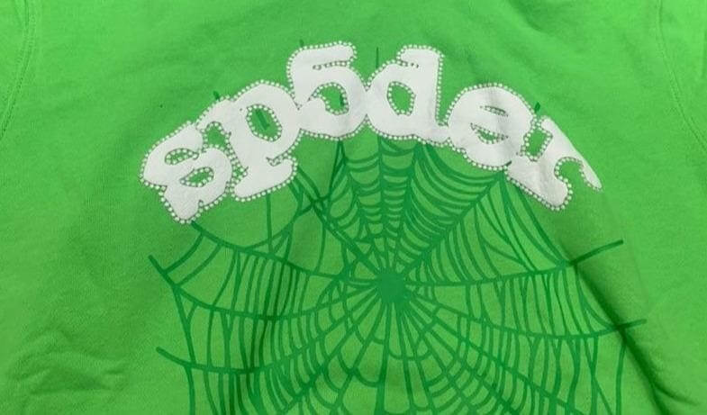 55555 Web Hoodie – Green 55555 Web Hoodie – Green