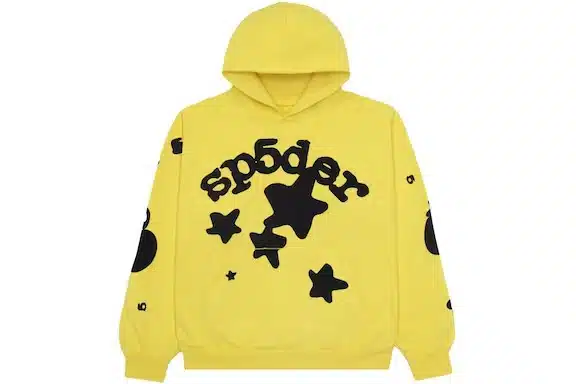 Gold Sp5der Beluga Hoodie Gold Sp5der Beluga Hoodie