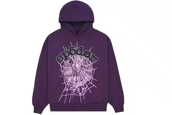 Purple Sp5der Web Hoodie Purple Sp5der Web Hoodie