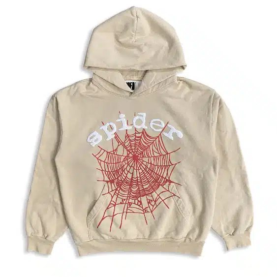 SP5DER LOGO HOODIE CREAM SP5DER LOGO HOODIE CREAM