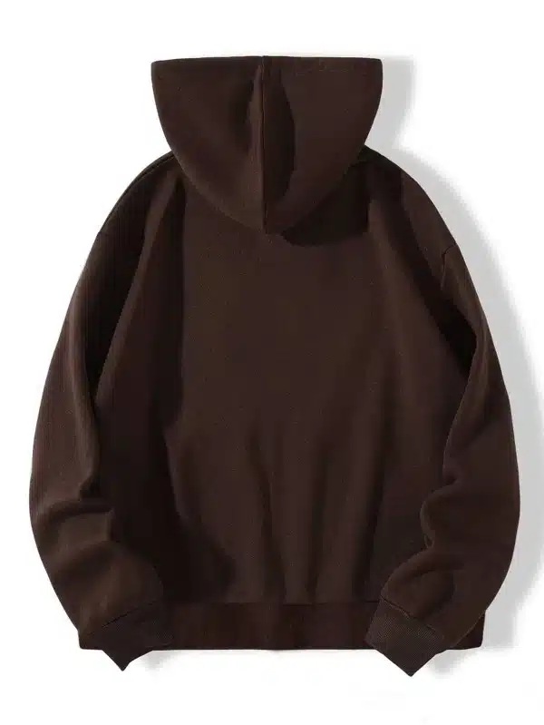 Sp5der Zipper Web & Heart Print Hoodie Brown Sp5der Zipper Web & Heart Print Hoodie Brown