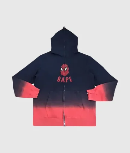 BAPE-×-Marvel-Comics-Sp5der-Man-Full-Zip-Hoodie-NavyRed-2 (1)