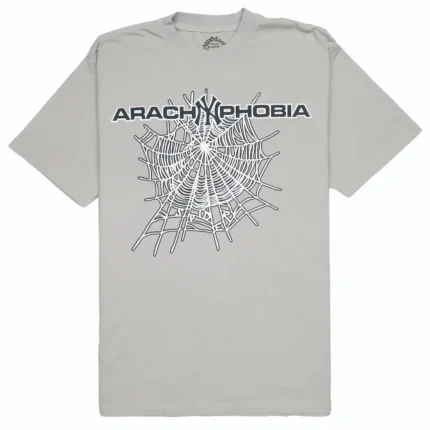 Sp5der Arach NY Phobia Grey Tee