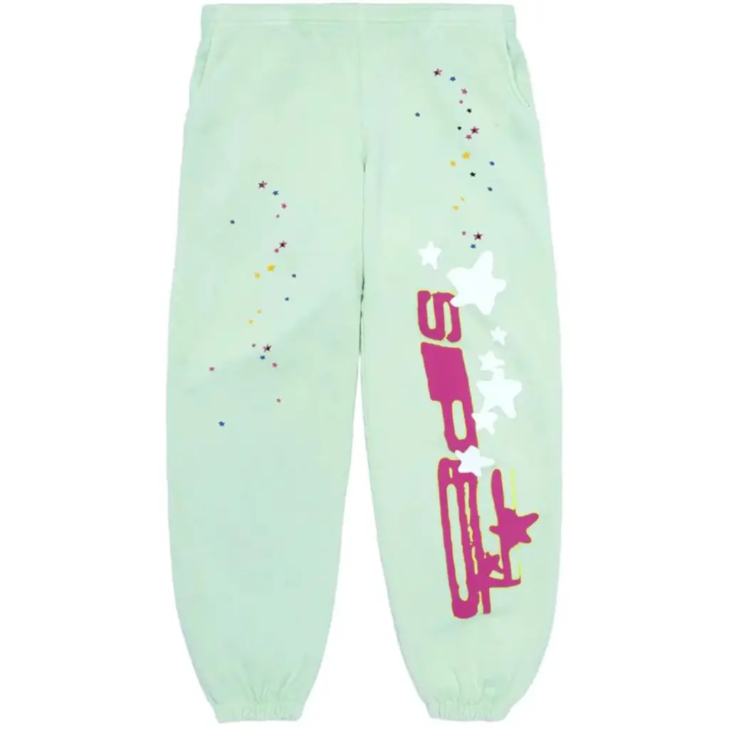 Sp5der SP5 Mint Sweatpants Sp5der SP5 Mint Sweatpants