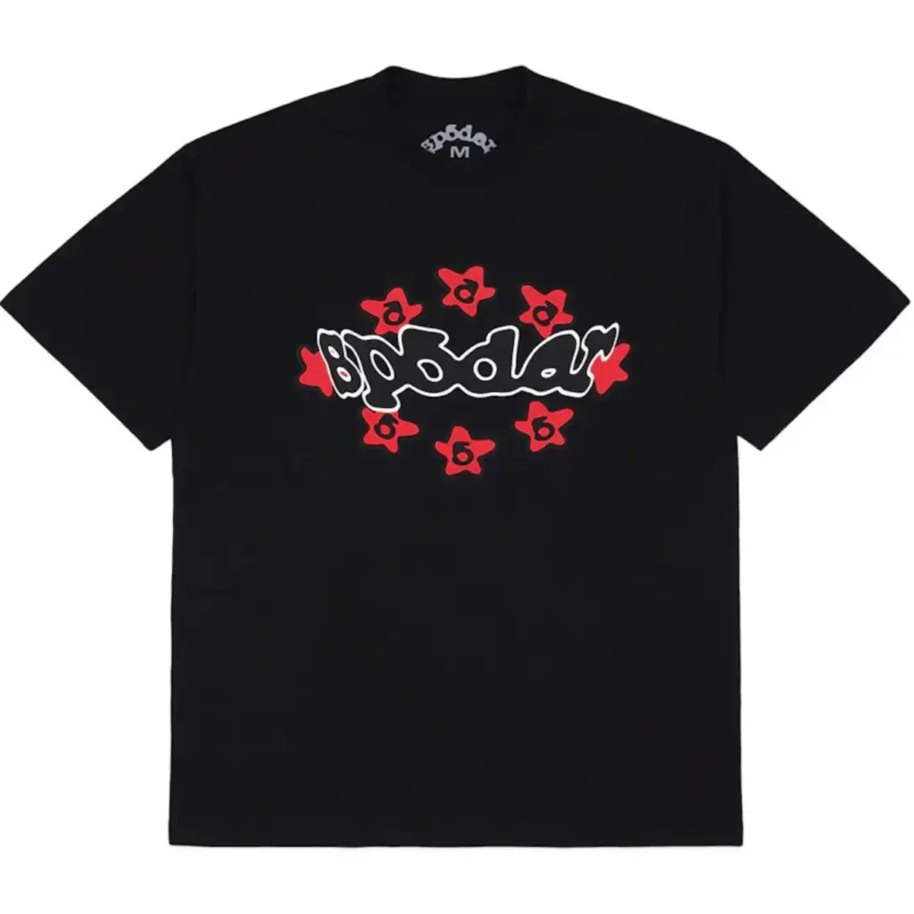 Sp5der Warped Black Tee Sp5der Warped Black Tee