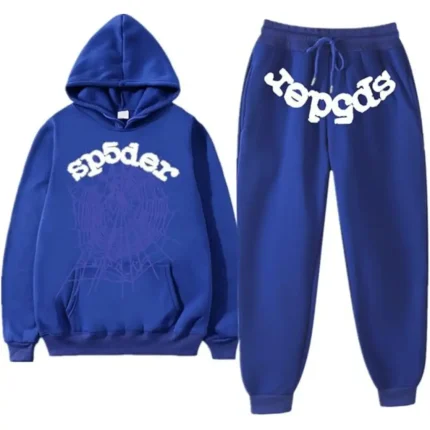Sp5der Web Suit Blue Tracksuit