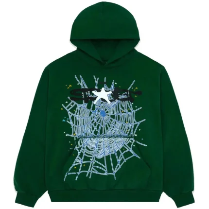 Sp5der Web Tracksuit Green Hunter