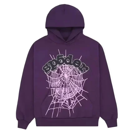 Sp5der Web Purple Tracksuit